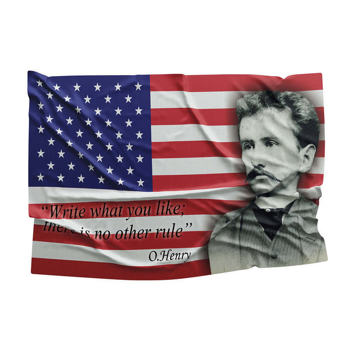 O. Henry USA Writer Flag Banner