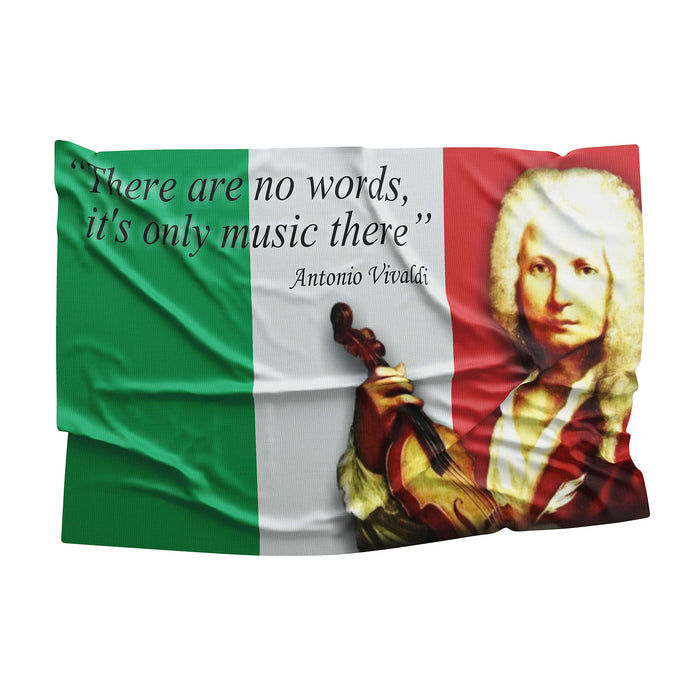 Antonio Lucio Vivaldi Italian Composer Flag Banner