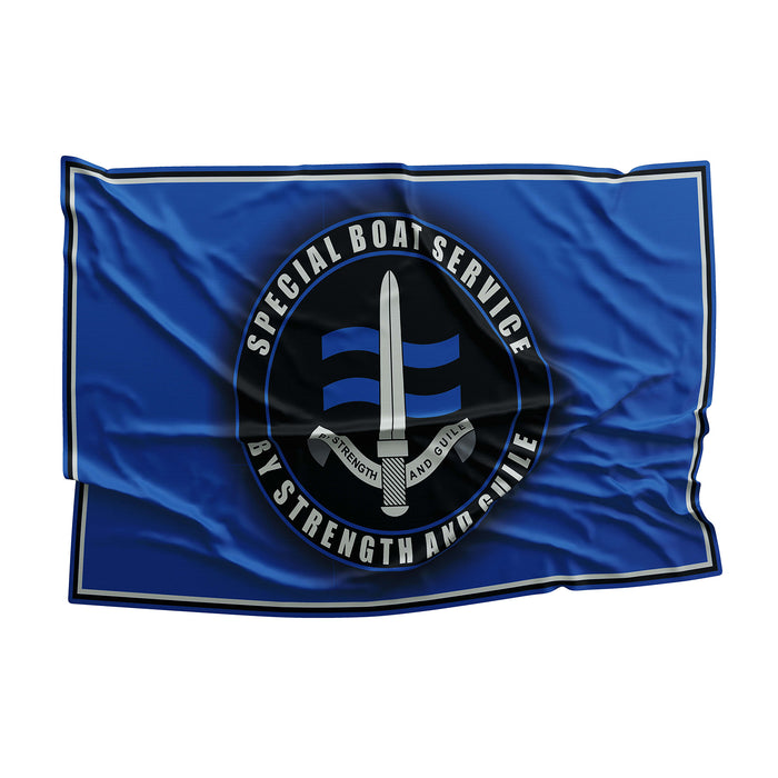 Special Boat Service SBS United Kingdom's Royal Navy Flag Banner