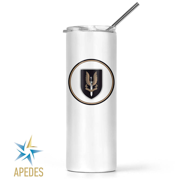 British Special Air Service Stainless Steel Skinny Tumbler 20 OZ