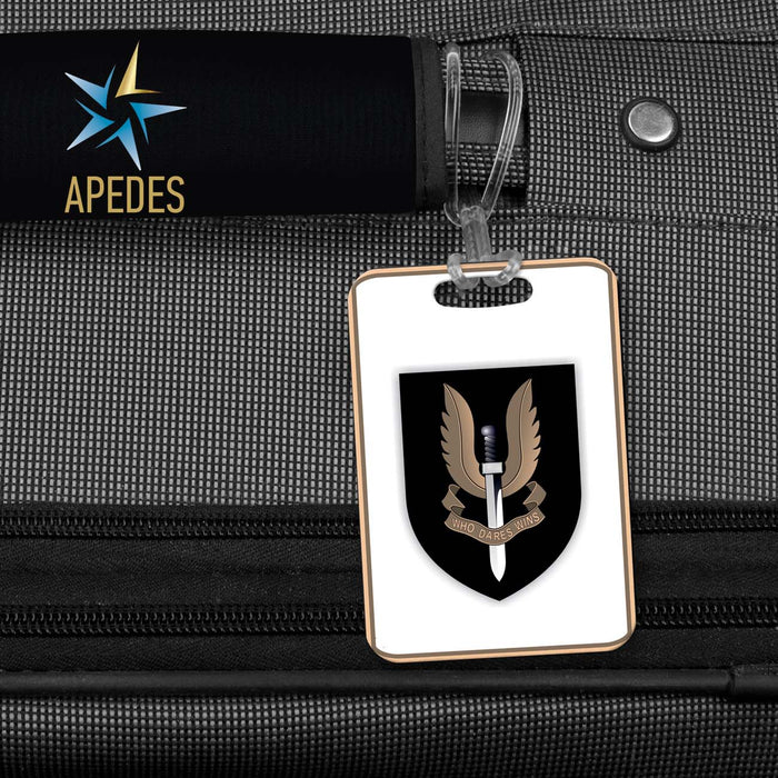 British Special Air Service Rectangle Luggage Tag