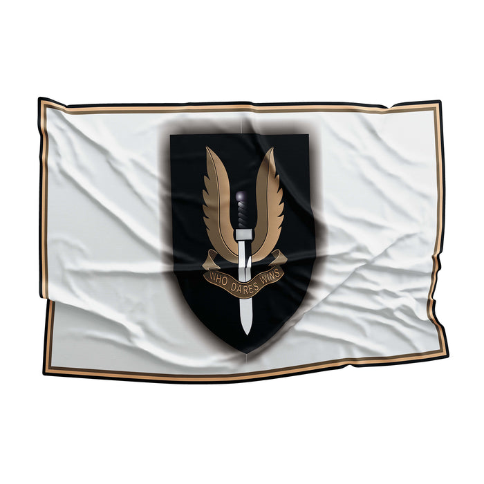 Who Dares Wins Special Air Service British Army Flag Banner