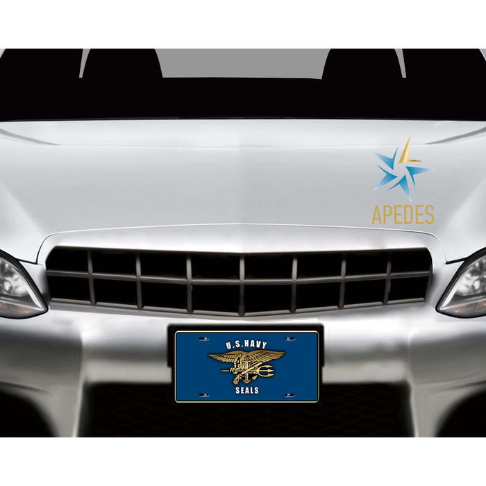 The US Navy Seals Decorative License Plate