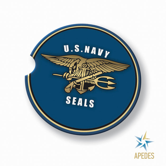 The US Navy Seals Car Cup Holder Coaster (Set of 2)