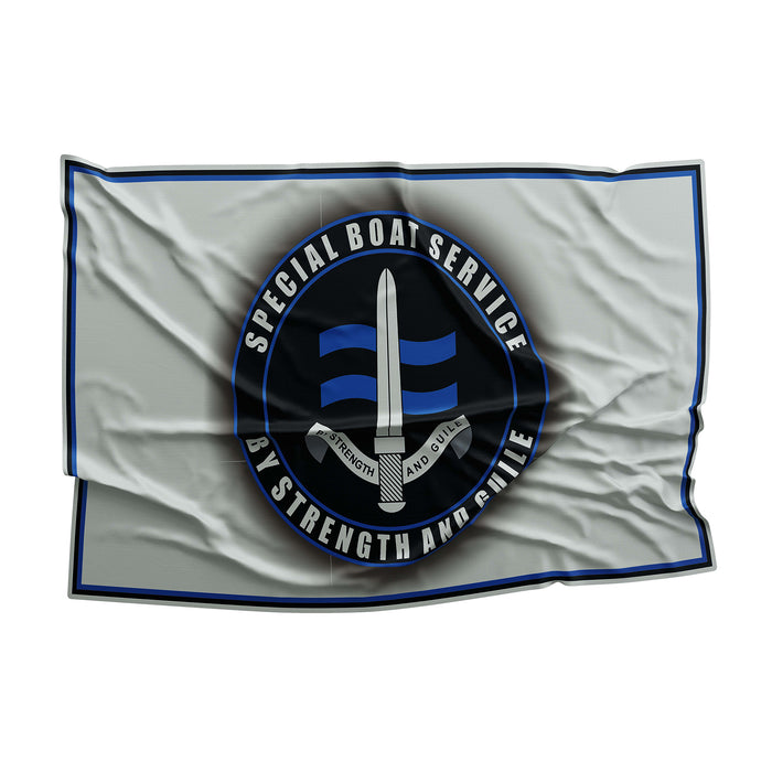 Special Boat Service SBS United Kingdom's Royal Navy Flag Banner