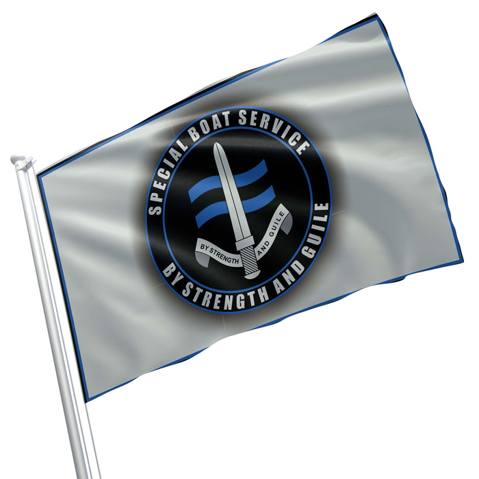 Special Boat Service SBS United Kingdom's Royal Navy Flag Banner