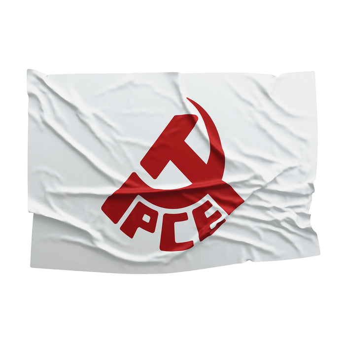 Communist Party of Spain Flag Banner