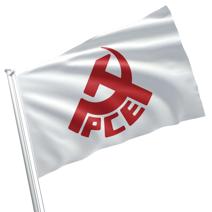 Communist Party of Spain Flag Banner