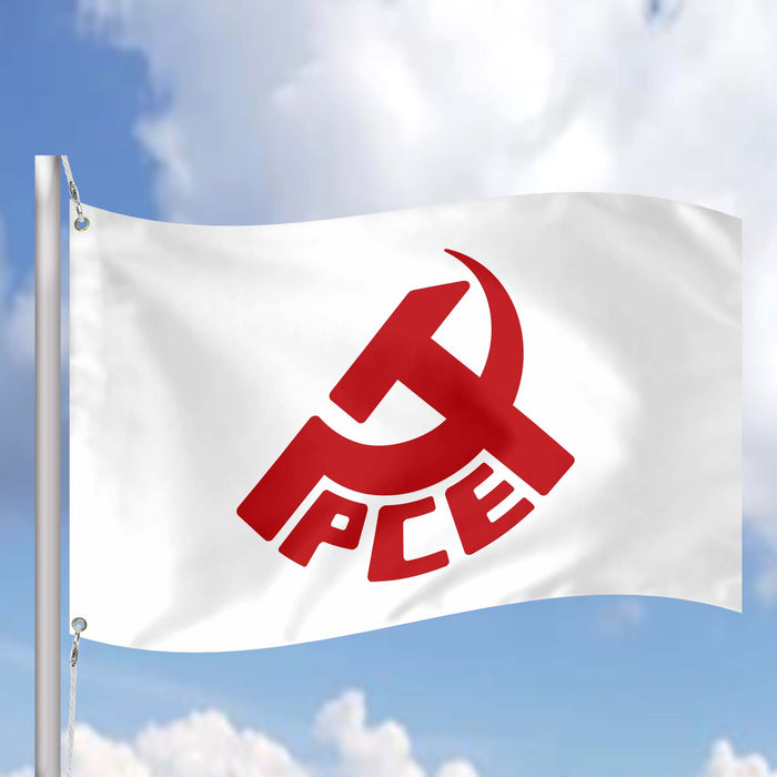 Communist Party of Spain Flag Banner