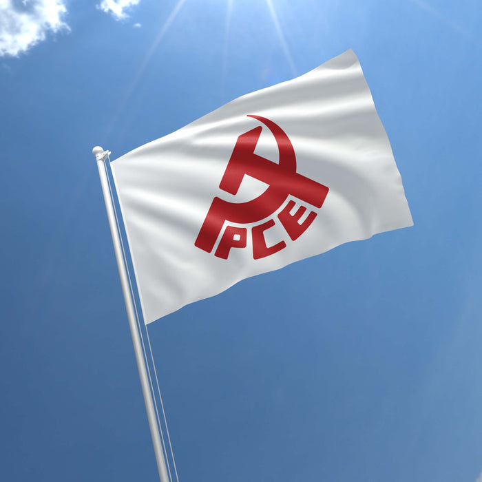 Communist Party of Spain Flag Banner