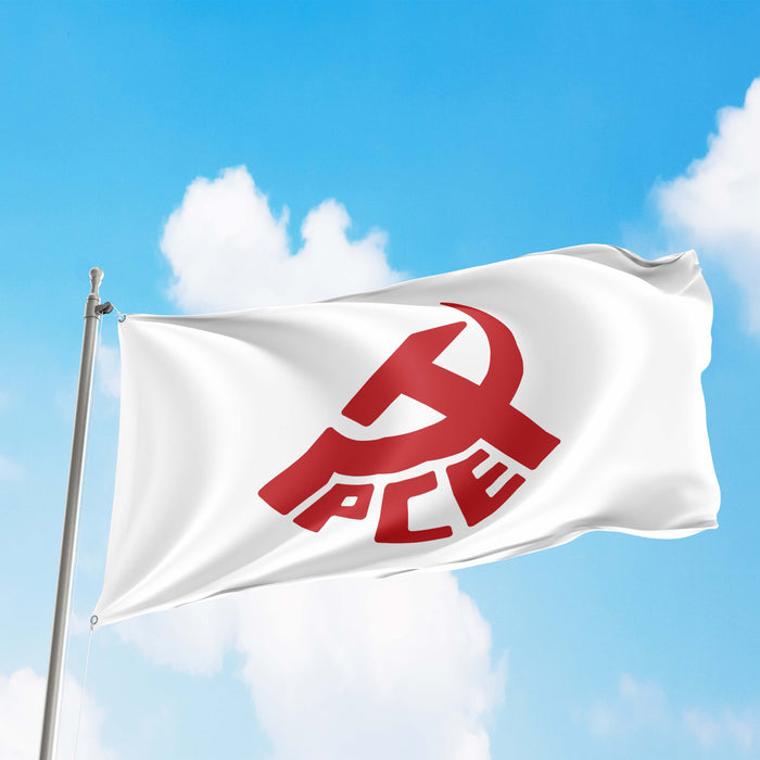 Communist Party of Spain Flag Banner