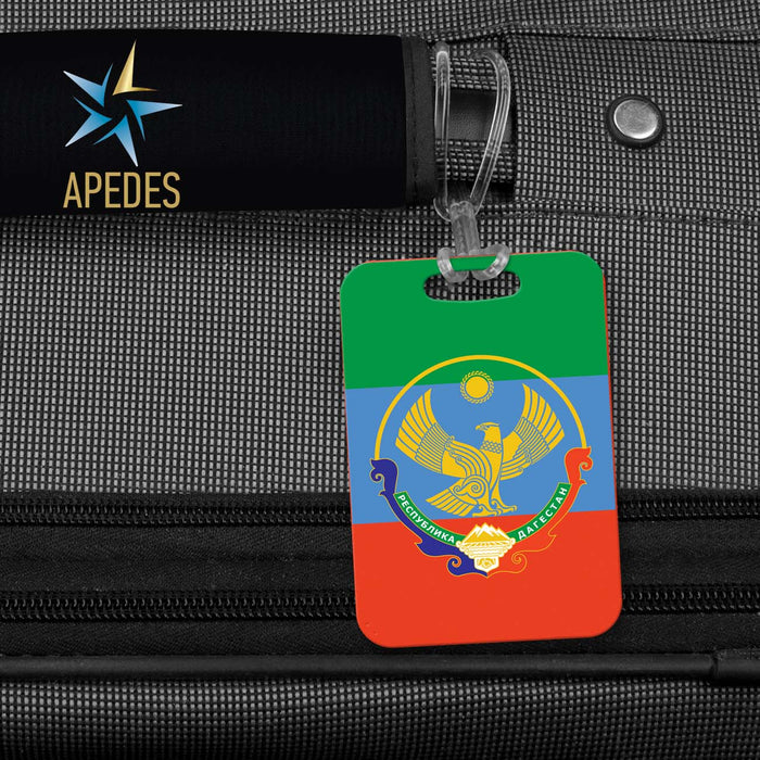 Dagestan Rectangle Luggage Tag