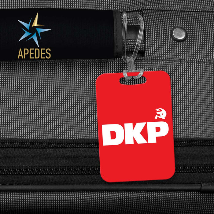 Deutsche Kommunistische Partei Rectangle Luggage Tag