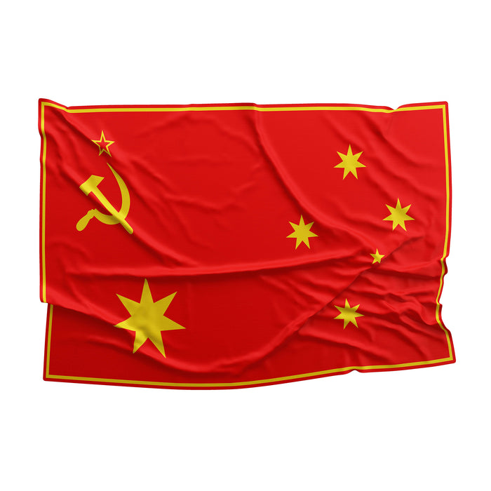 Communist Party Australia Flag Banner