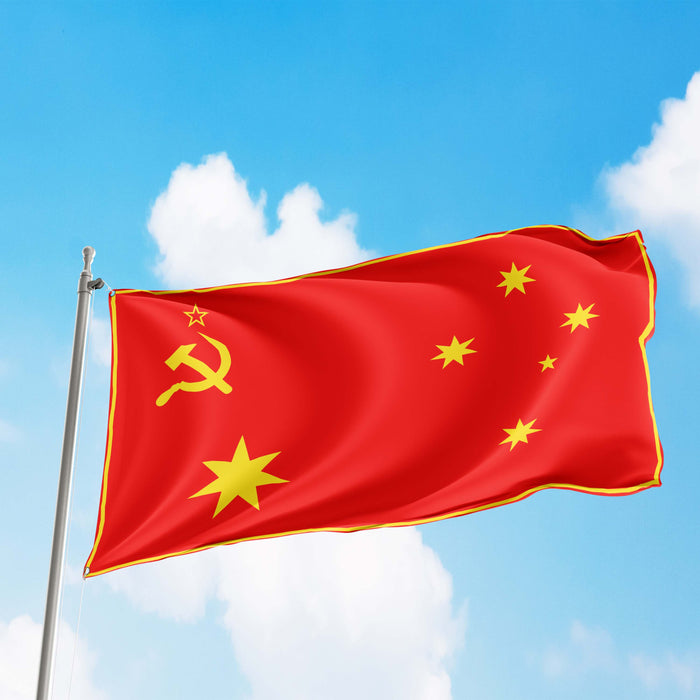 Communist Party Australia Flag Banner