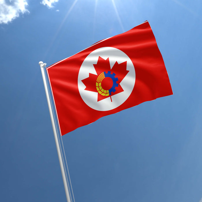 Communist Party Canada Flag Banner