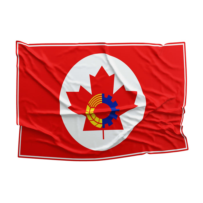 Communist Party Canada Flag Banner