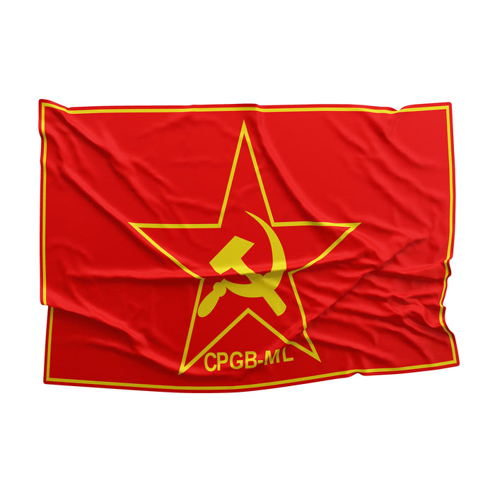 Communist Party Great Britain Flag Banner