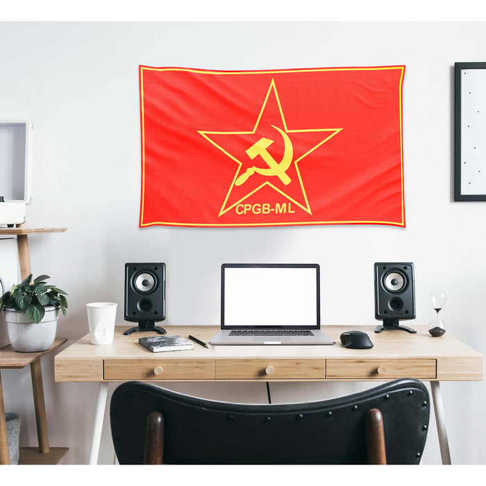 Communist Party Great Britain Flag Banner