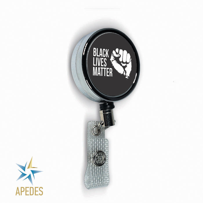 Black Lives Matter Badge Reel Holder