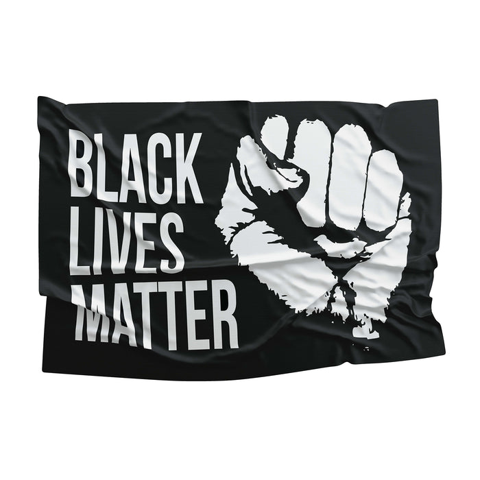 Black Lives Matter Black Power Flag Banner