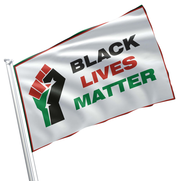 Black Lives Matter Black Power Flag Banner