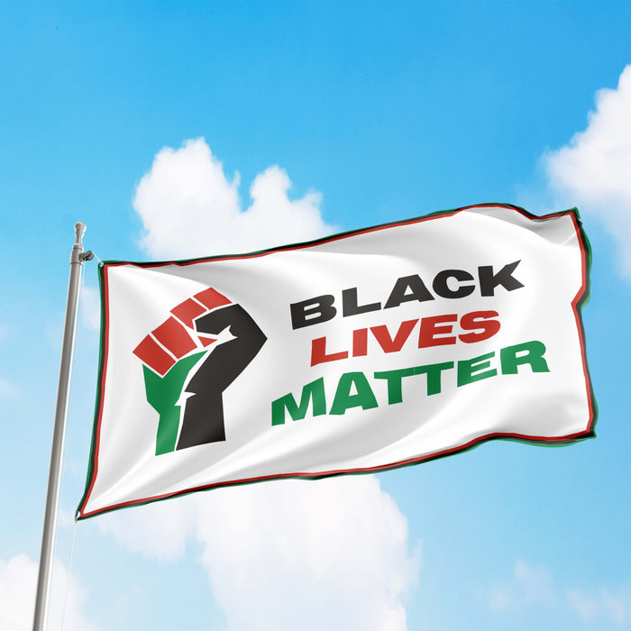 Black Lives Matter Black Power Flag Banner