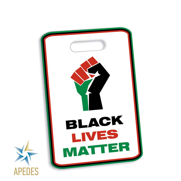 Black Lives Matter Rectangle Luggage Tag