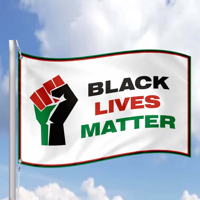 Black Lives Matter Black Power Flag Banner