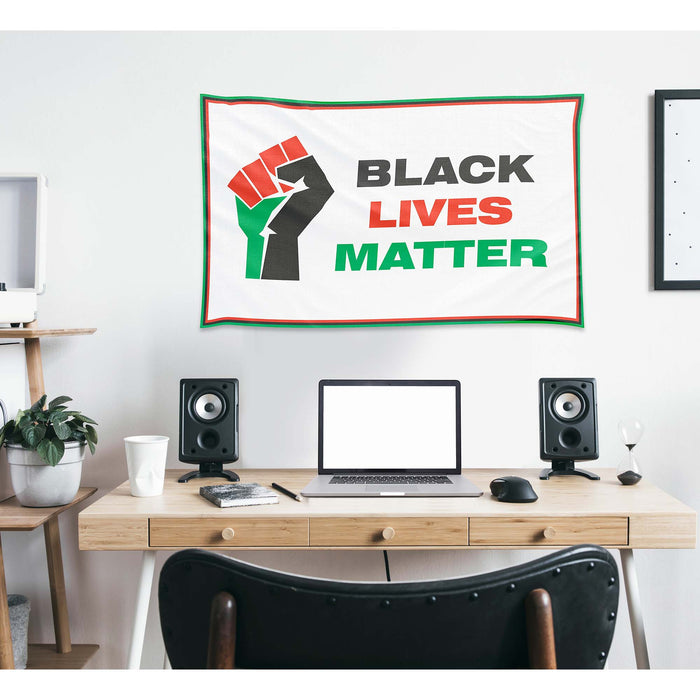 Black Lives Matter Black Power Flag Banner