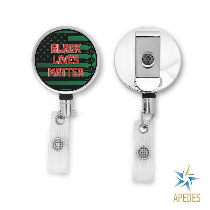 Black Lives Matter Badge Reel Holder