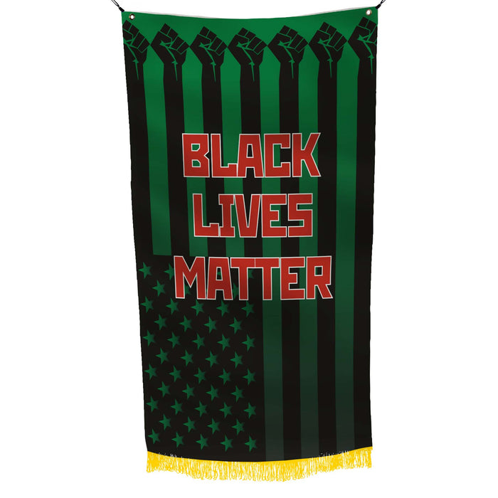 Black Lives Matter Black Power Flag Banner