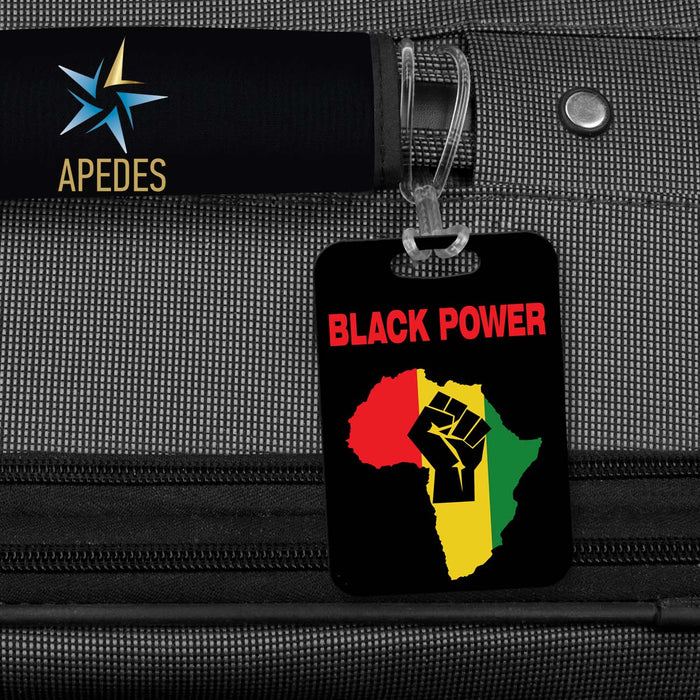 Black Lives Matter Rectangle Luggage Tag