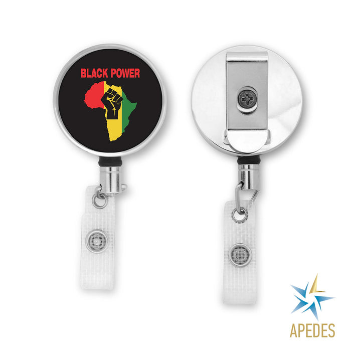 Black Lives Matter Badge Reel Holder