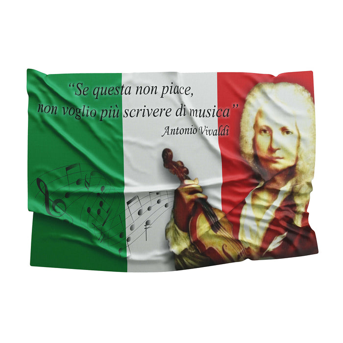 Antonio Lucio Vivaldi Italian Composer Flag Banner