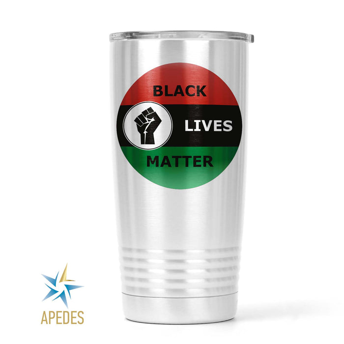 Black Lives Matter Stainless Steel Tumbler 20 OZ