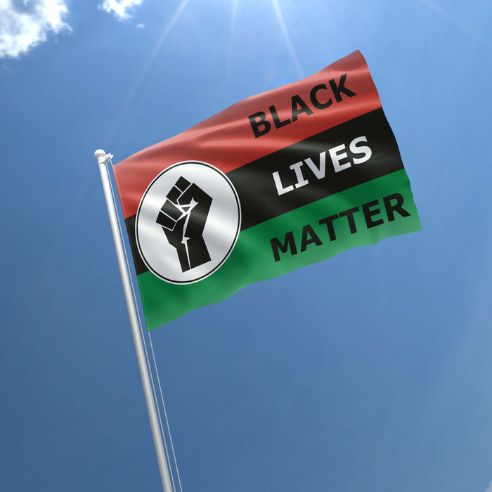 Black Lives Matter Black Power Flag Banner