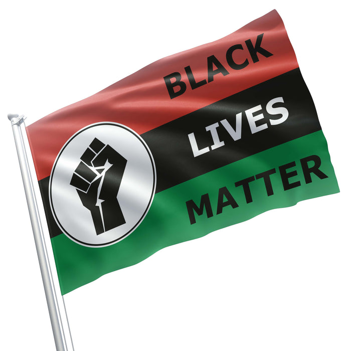 Black Lives Matter Black Power Flag Banner