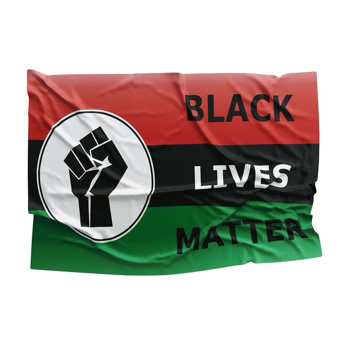 Black Lives Matter Black Power Flag Banner