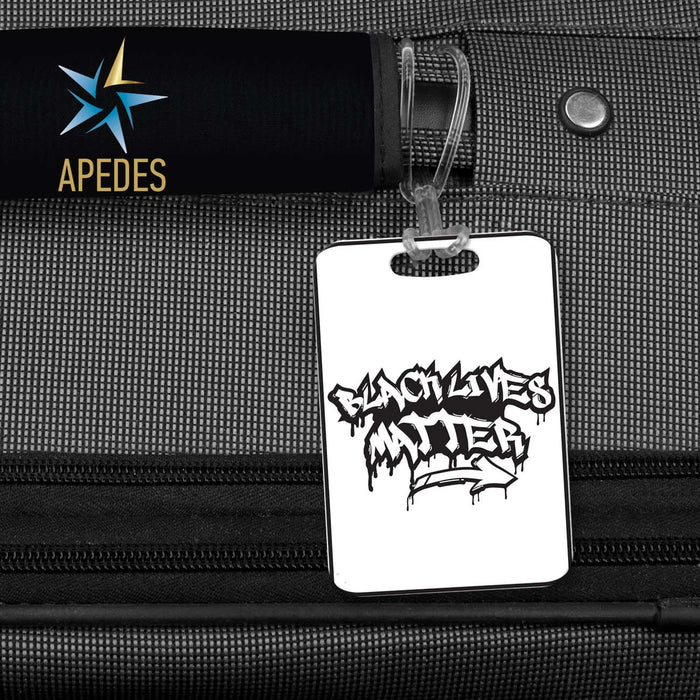 Black Lives Matter Rectangle Luggage Tag