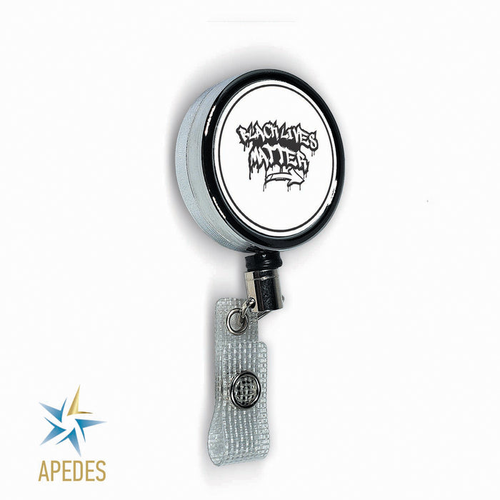 Black Lives Matter Badge Reel Holder