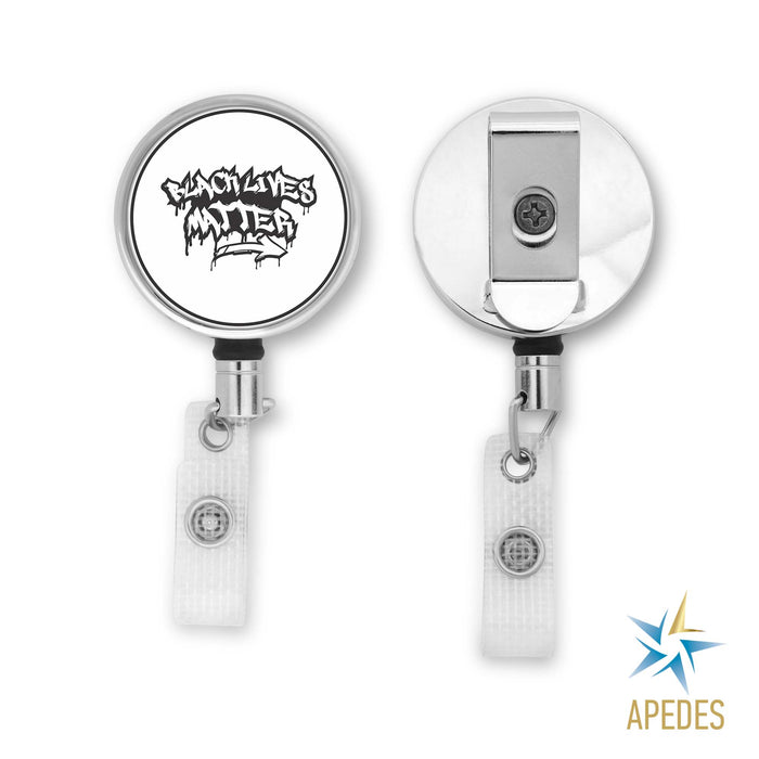 Black Lives Matter Badge Reel Holder