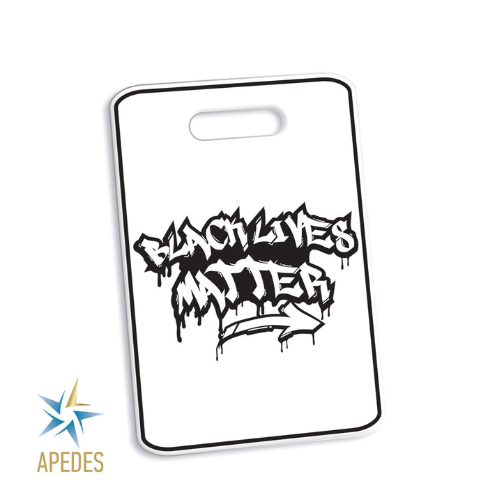 Black Lives Matter Rectangle Luggage Tag