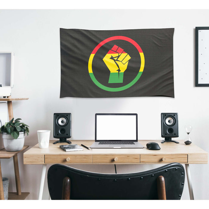 Black Lives Matter Black Power Flag Banner