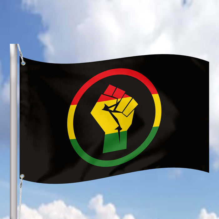 Black Lives Matter Black Power Flag Banner