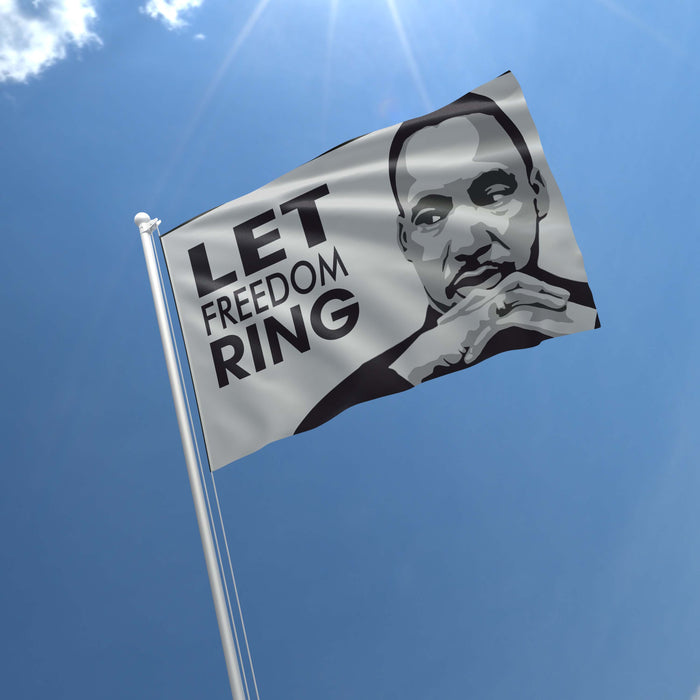Martin Luther King Jr. USA American Baptist Minister & Activist Flag Banner