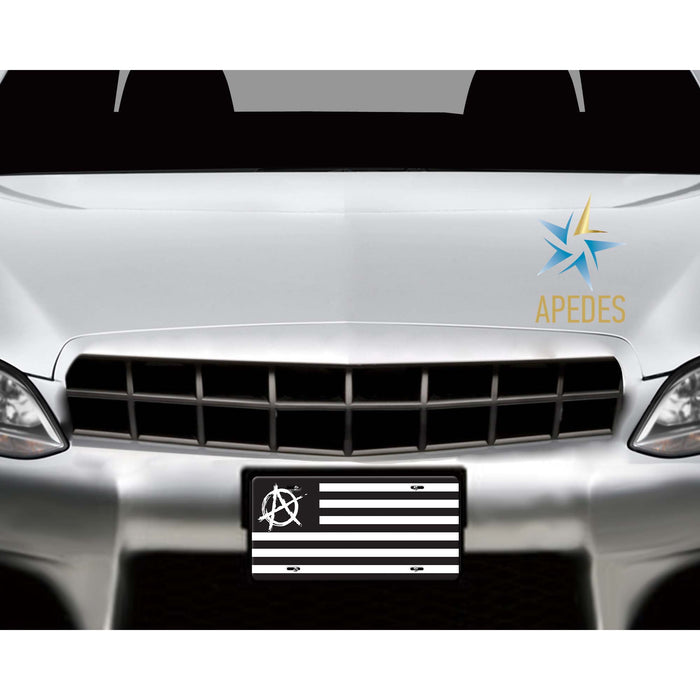 US Anarchy Decorative License Plate