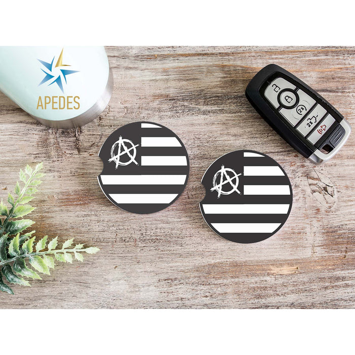 US Anarchy Car Cup Holder Coaster (Set of 2)