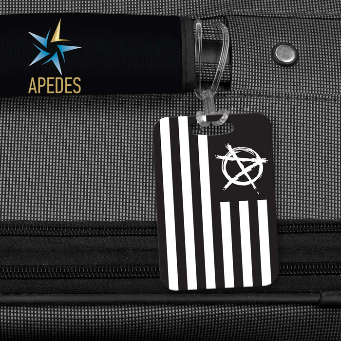 US Anarchy Rectangle Luggage Tag