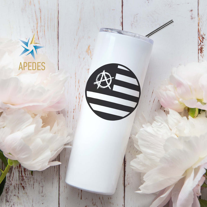 US Anarchy Stainless Steel Skinny Tumbler 20 OZ